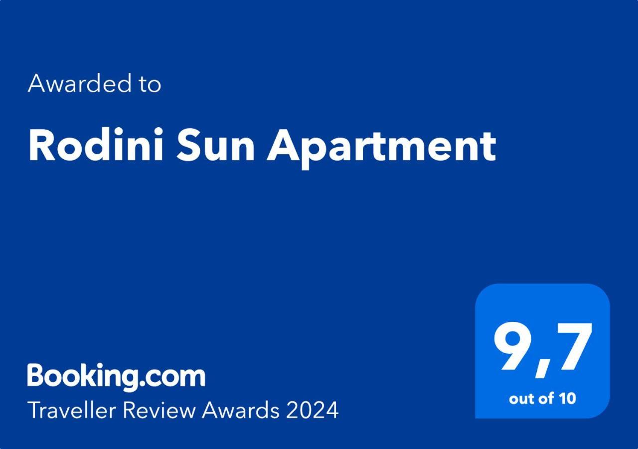 Rodini Sun Apartment Rhodes City Zewnętrze zdjęcie